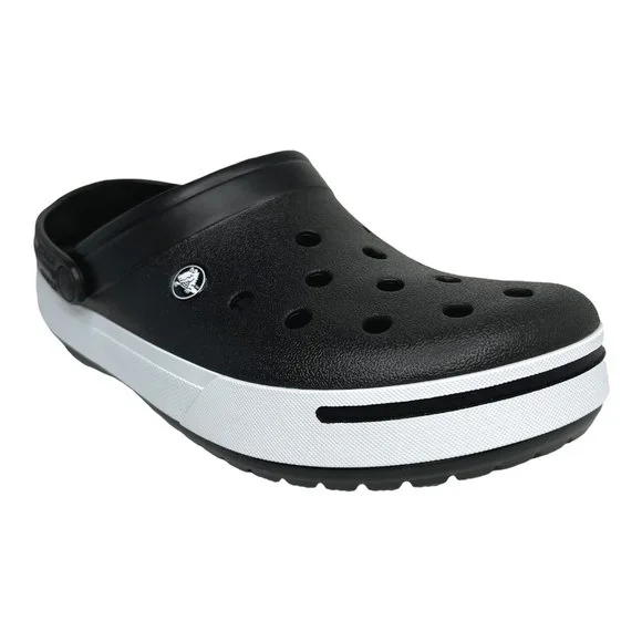 Crocs Crocband Mens Clog Size 8 Black Slip on Water Friendly Comfortable Sandals - Picture 10 of 15